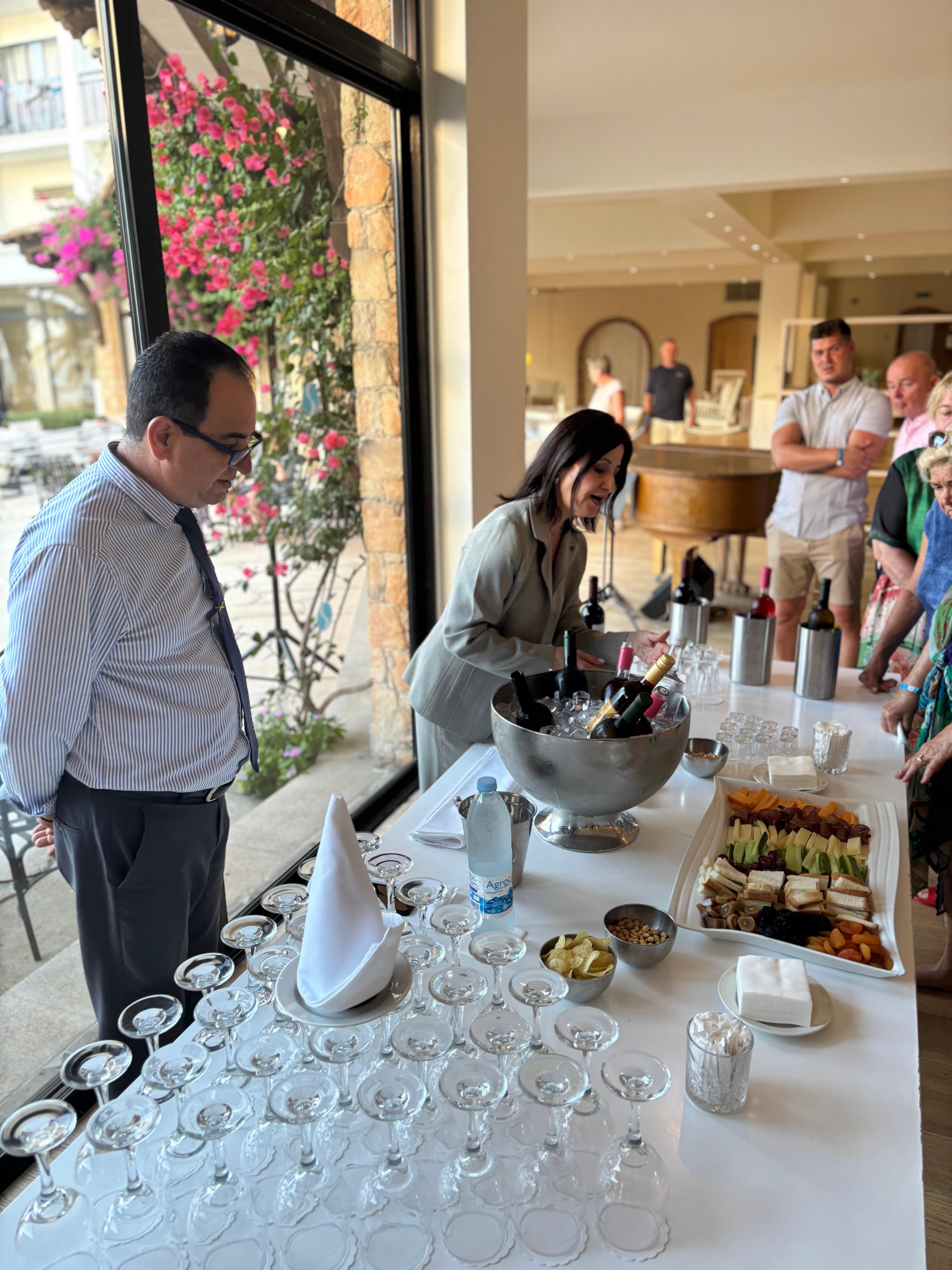 Wine tasting!