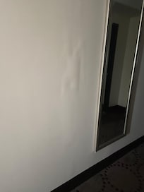 Bubble underneath wallpaper