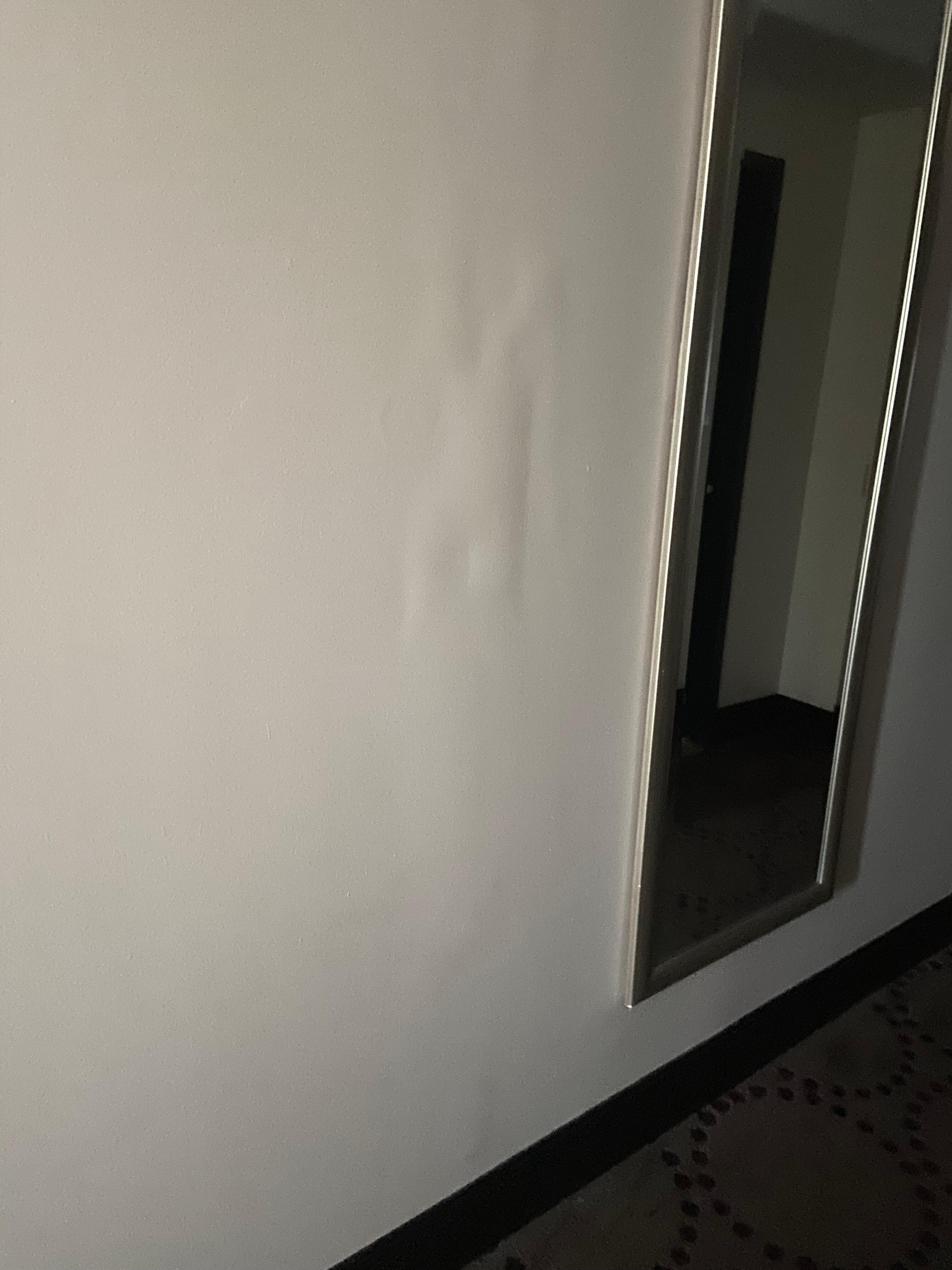 Bubble underneath wallpaper