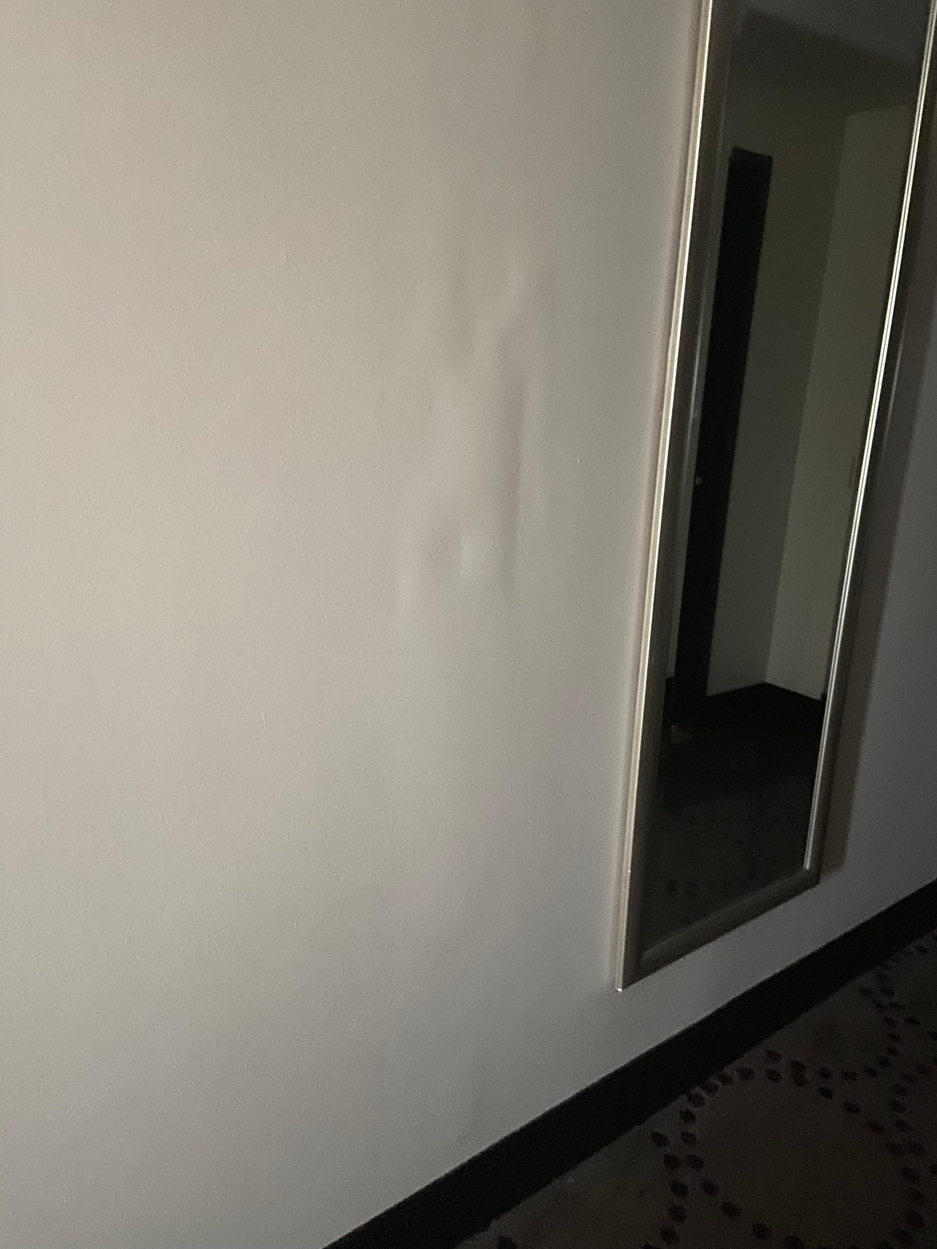 Bubble underneath wallpaper