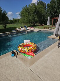 Very clean and beautiful pool