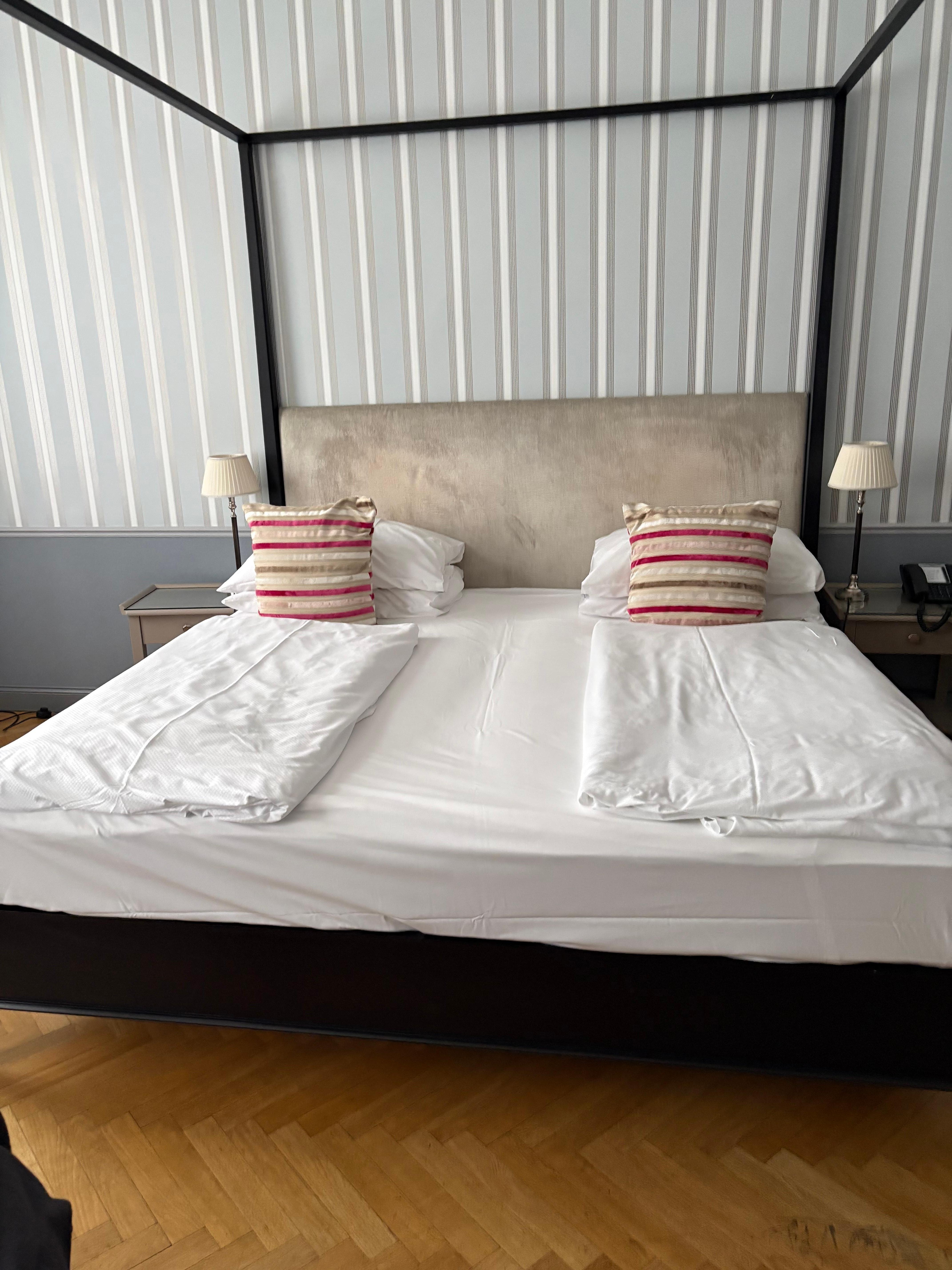 Master bedroom in suite