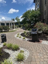 Beautiful patio area