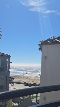 View from inner room balcony