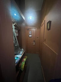 View of room from sleeping area