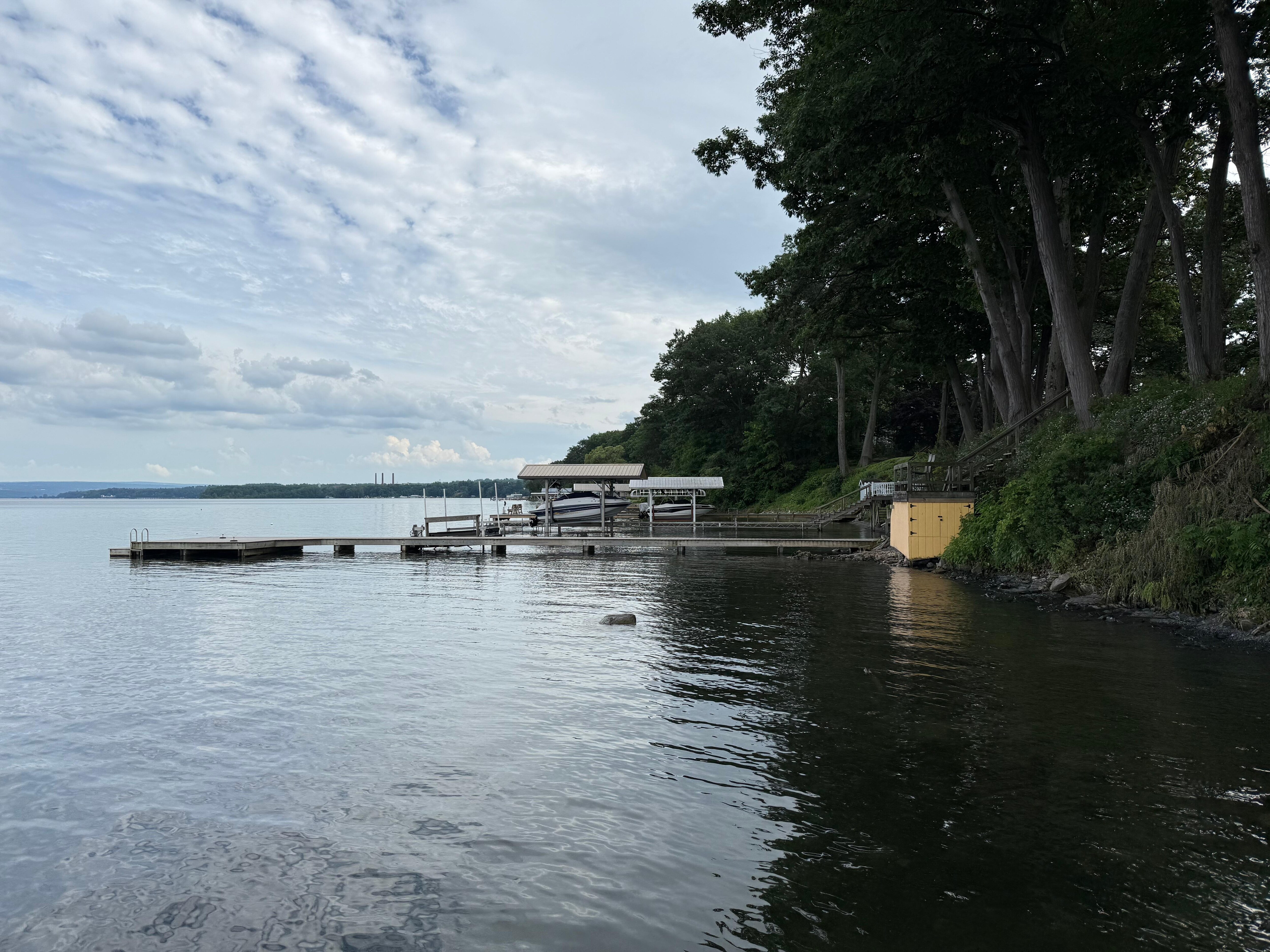 Taken from the dock. 