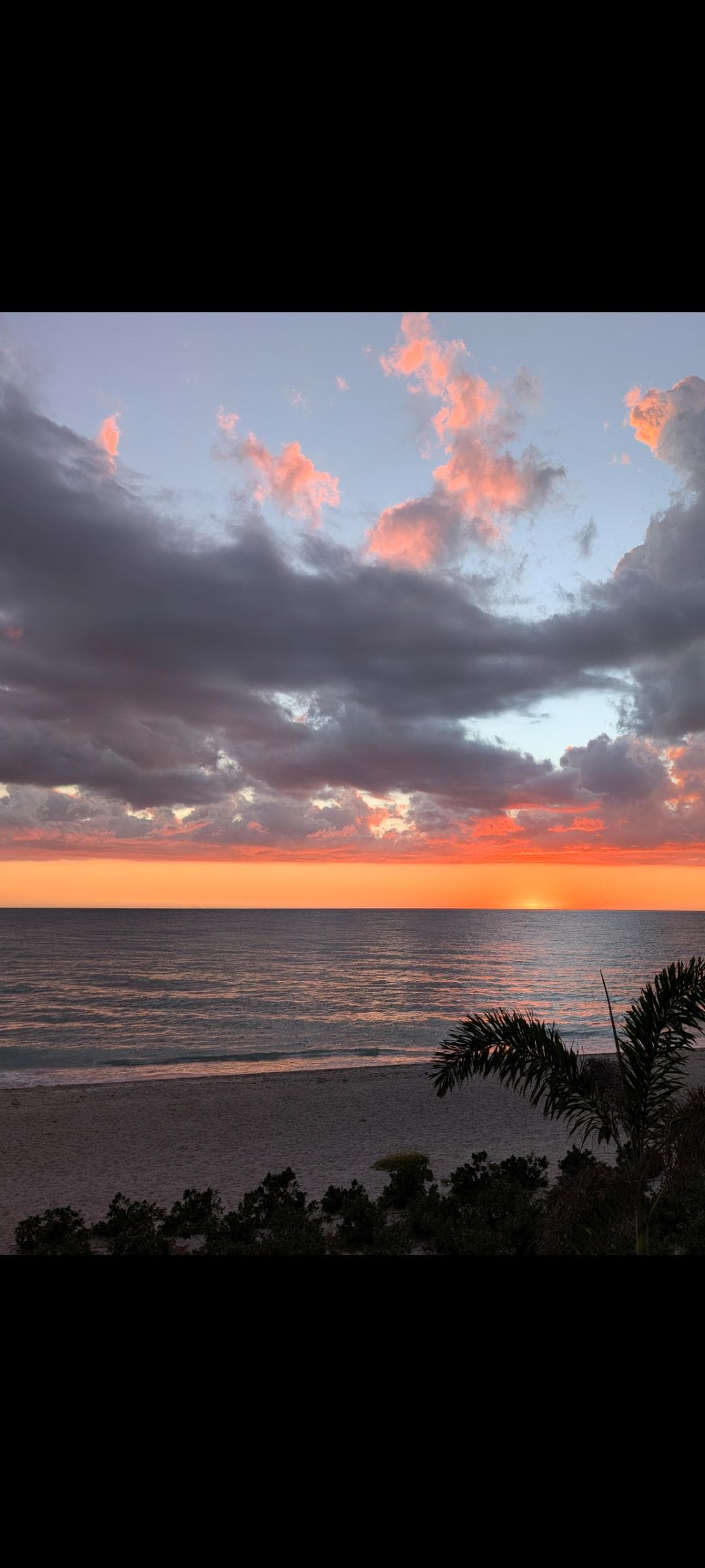 Another gorgeous sunset from the front porch.