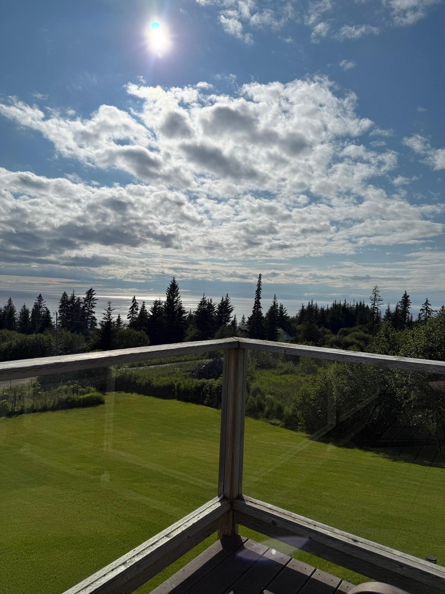 Another view from the front deck.