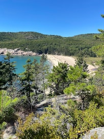 Sandy beach in Acadia