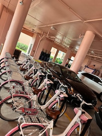 Free bicycle rentals