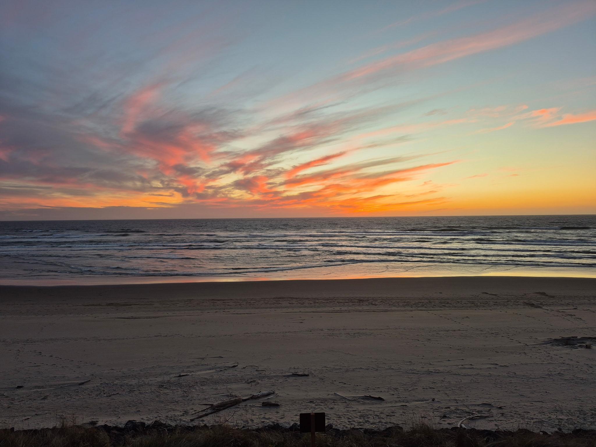 Sunset at The West Rock House