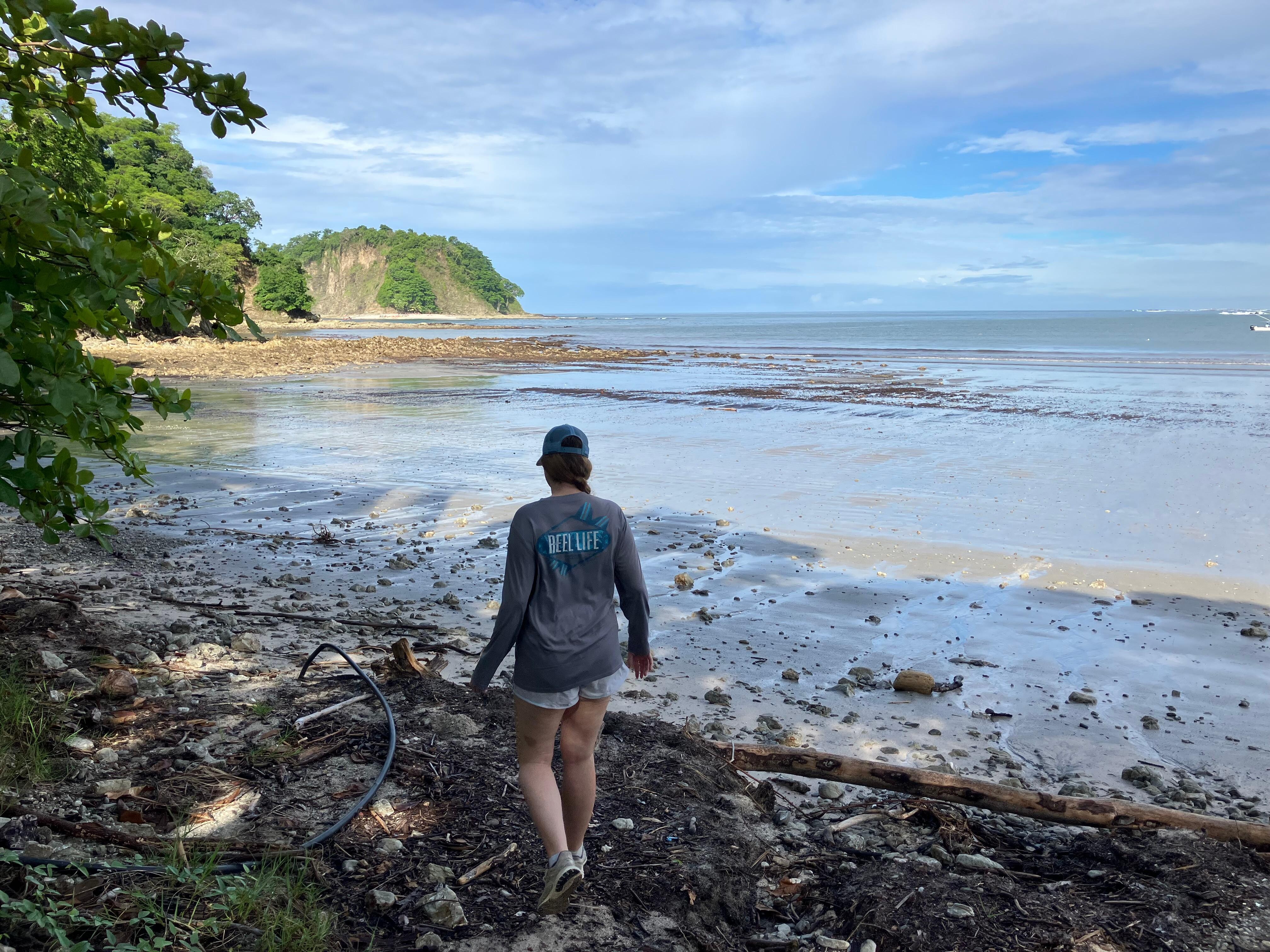 Nearby beach