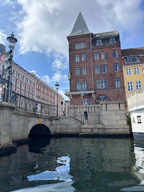 Hotellet ser fra rundfart