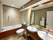 the ensuite bathroom ( taken on a phone)