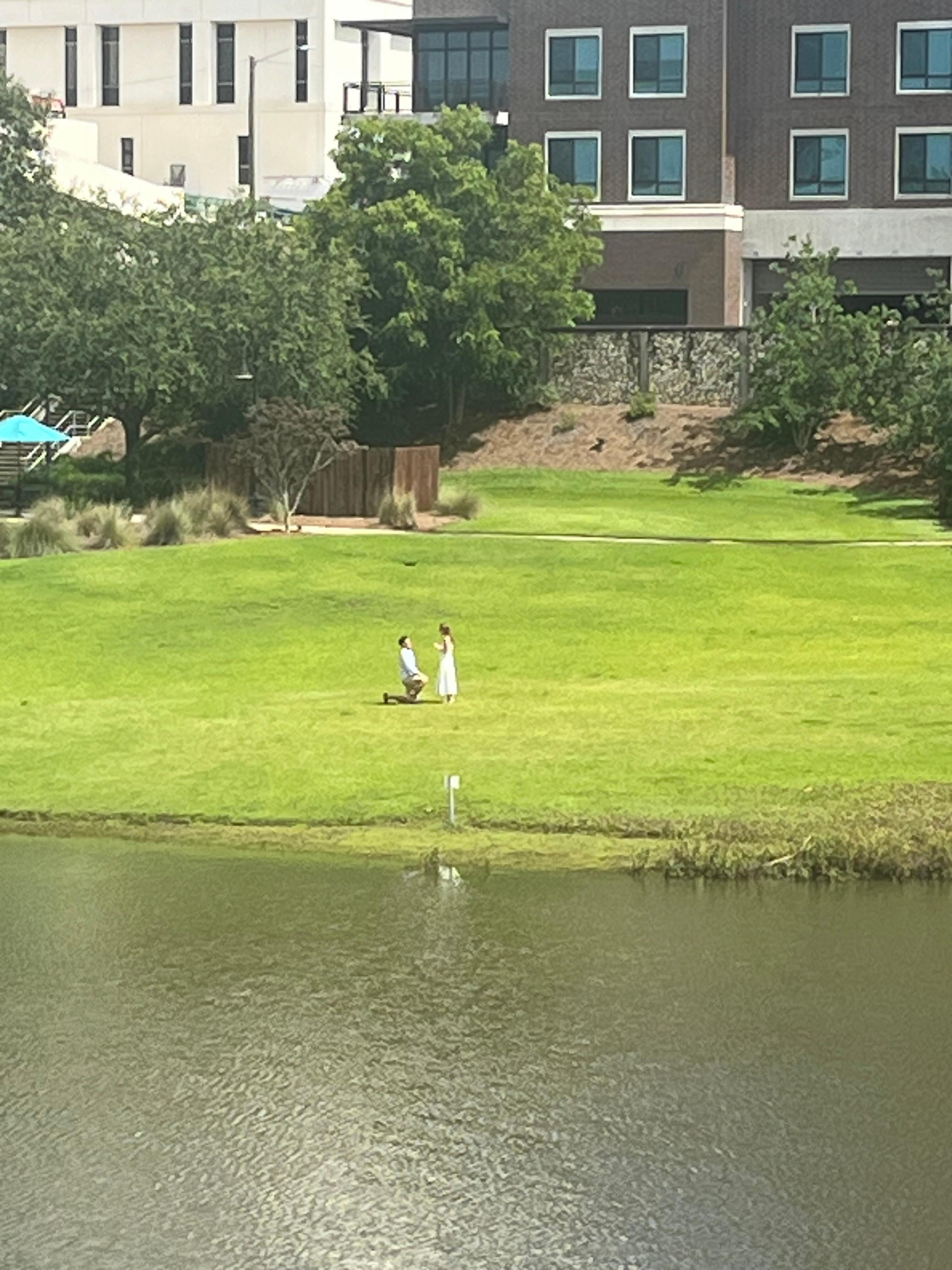An engagement at Cascades!