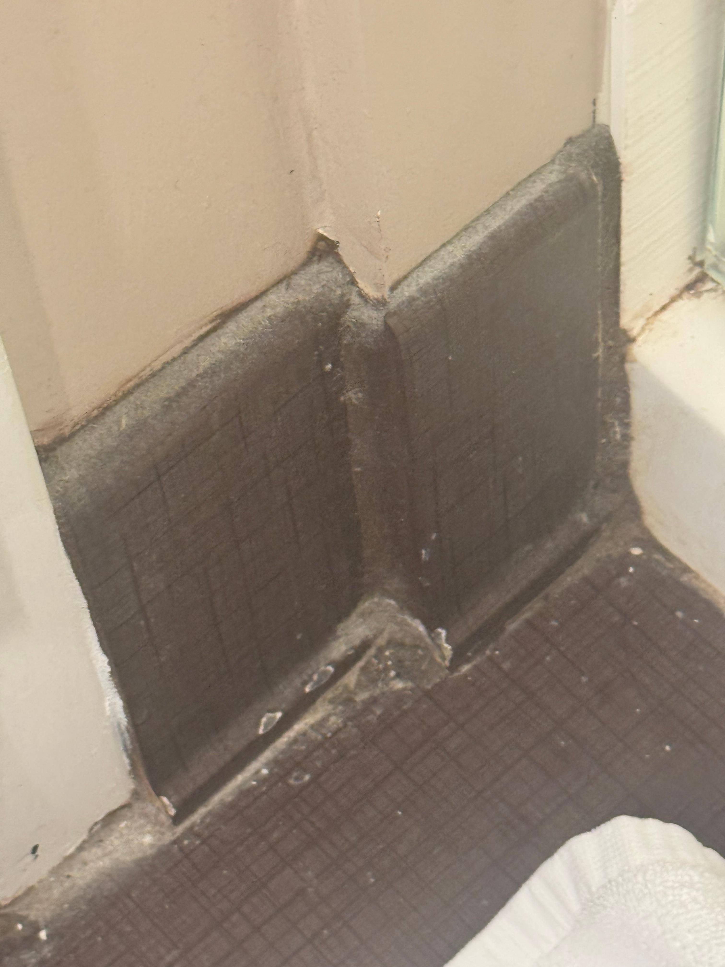 Other corner of shower