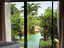 View of courtyarrd from room
