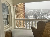 Another view off the dining room of the suite