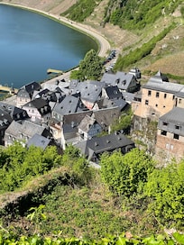 Dorp gezien vanop de burcht