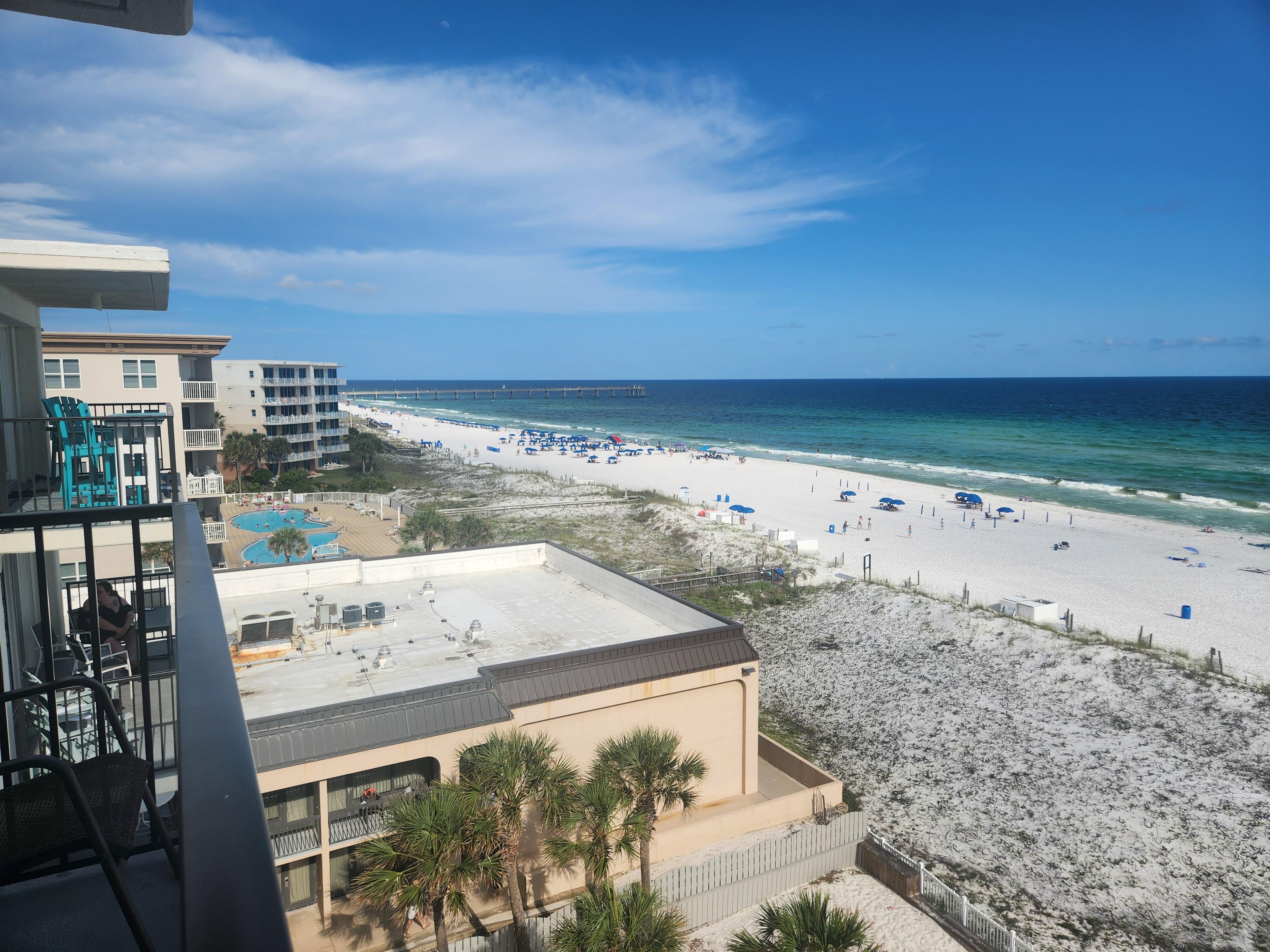 From our balcony