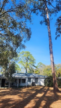 View of house from backyard