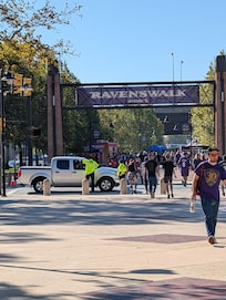 The hotel is within walking distance of the stadium.