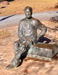FDR statue at Dowdell’s Knob