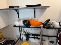 More of the closet masquerading as the kitchen