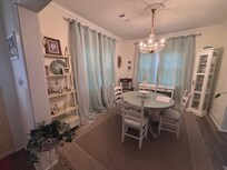 Cozy dining when you don’t want to go out.