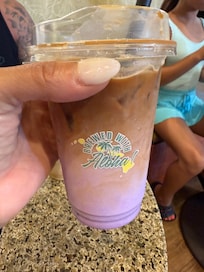 Great coffee options from their coffee shop