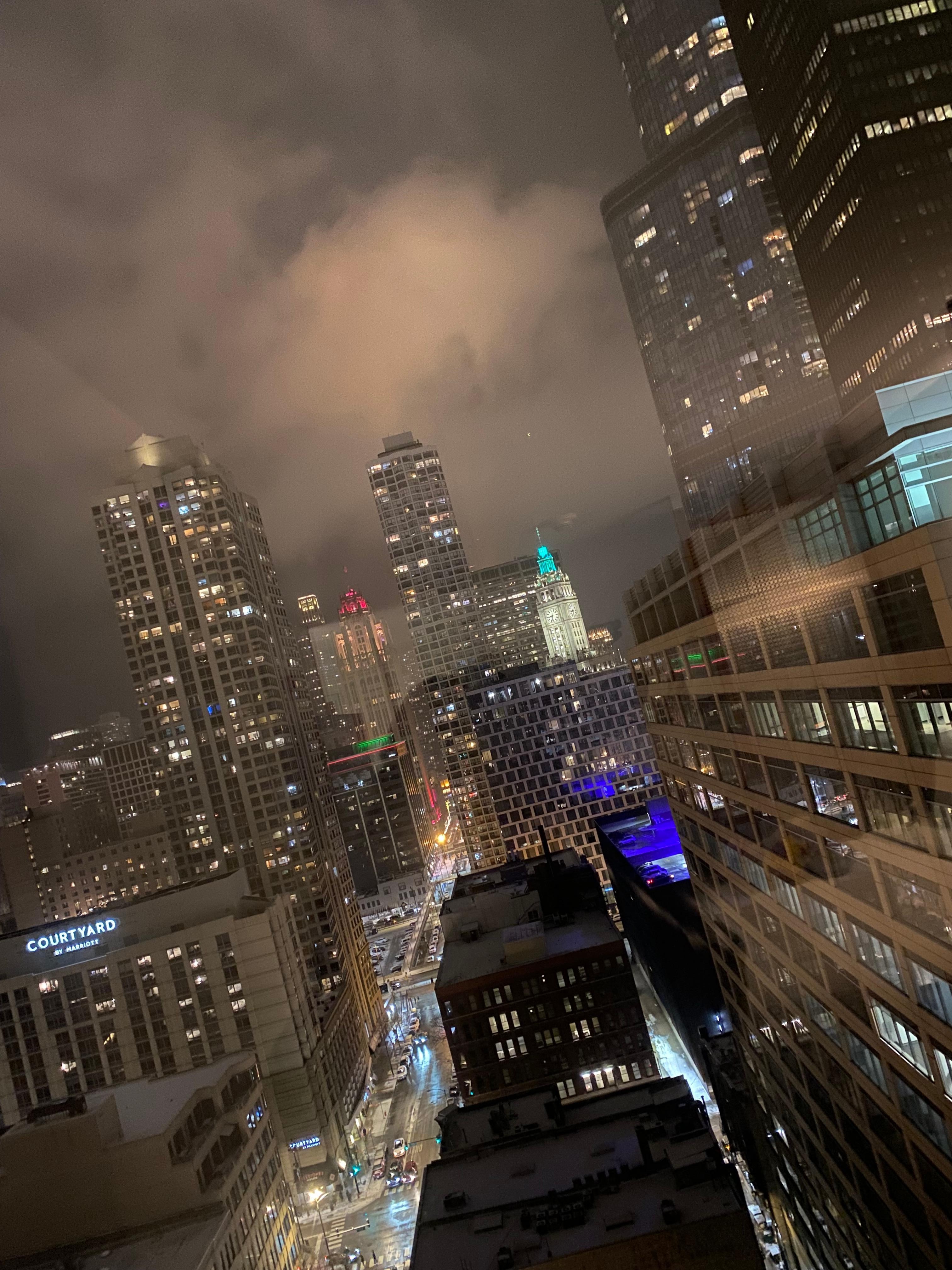 Nice view of the city 