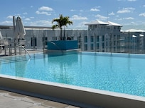 Rooftop pool