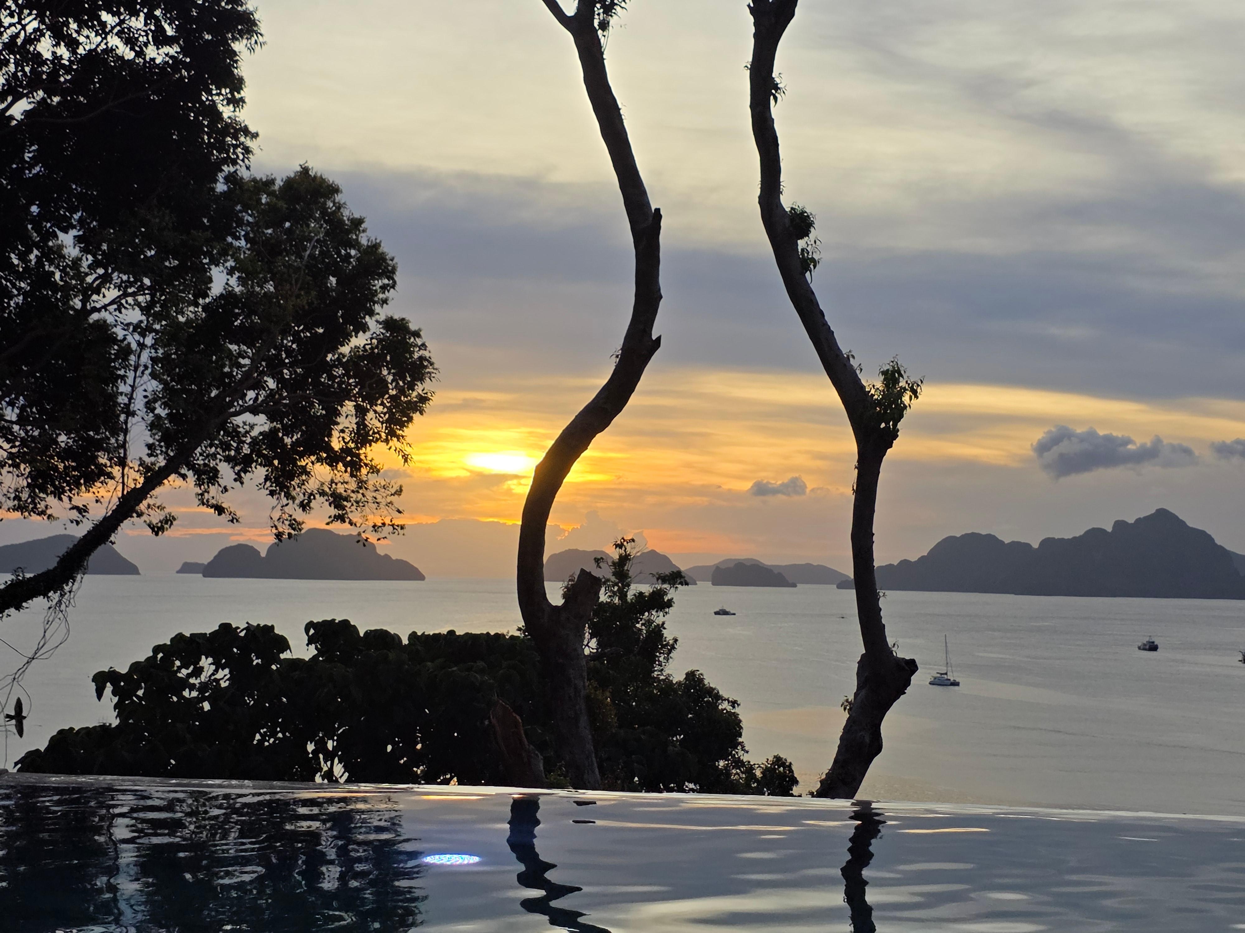 View from restaurant/bar.