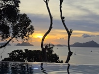 View from restaurant/bar.