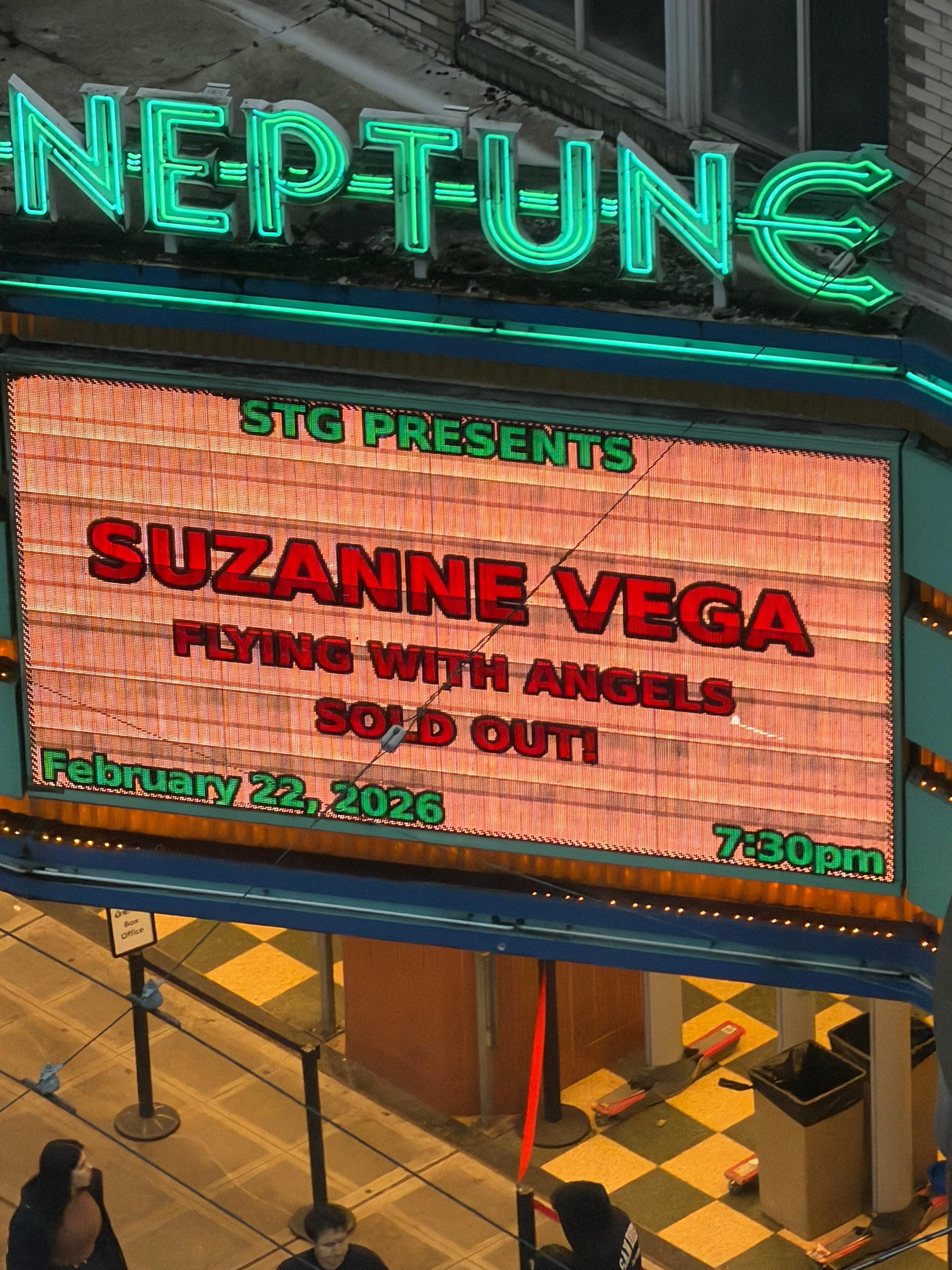 Right across the street