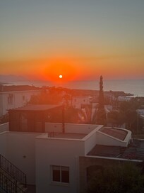 Sunset from balcony