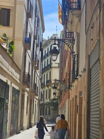 Side view of the hotel
