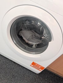 Laundry in the washer