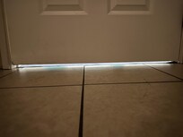 Door gap.