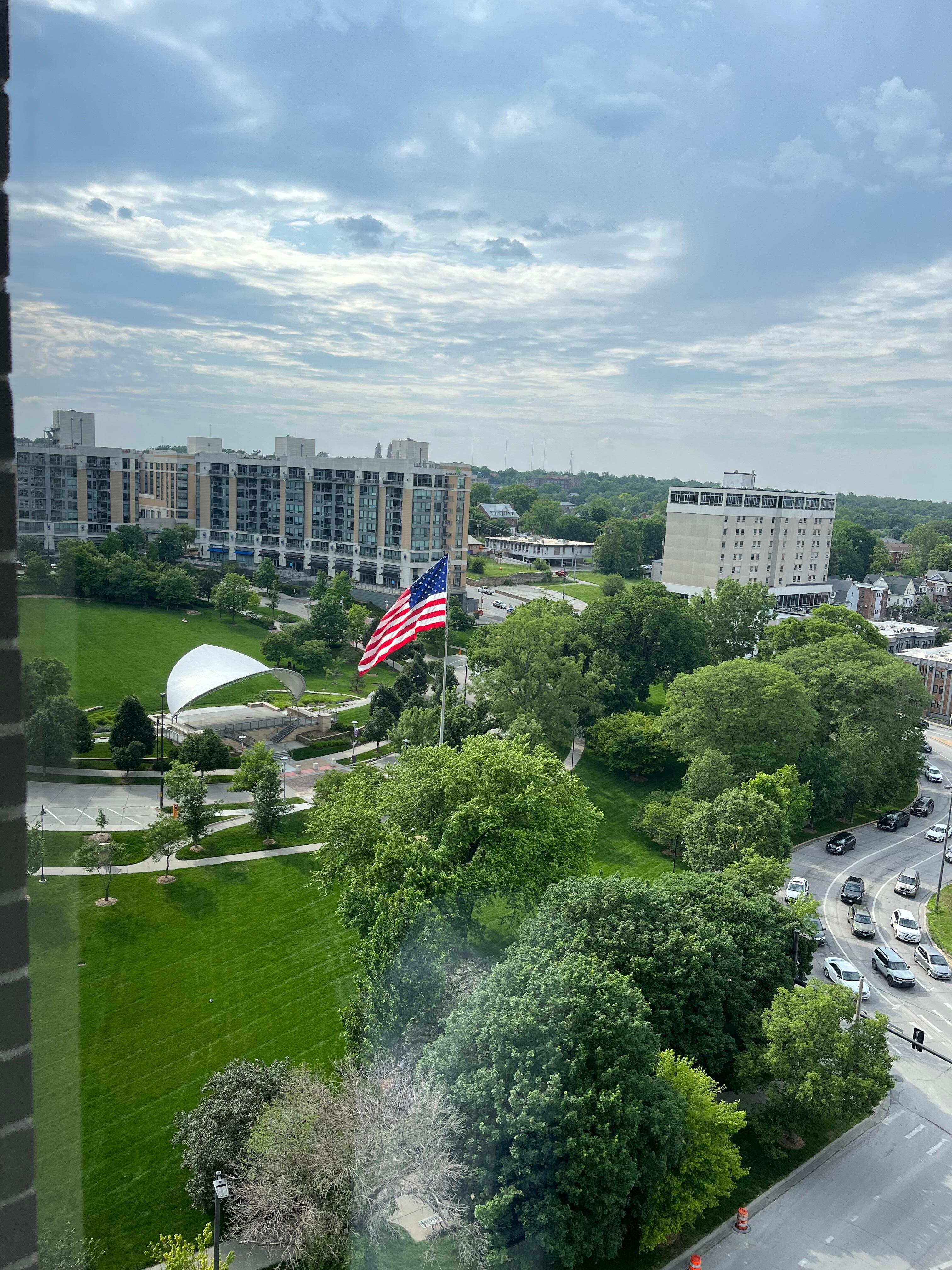 View during the day