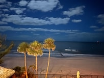 Our last night on the patio