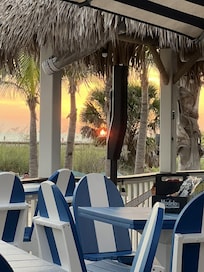 Coconut Charlies!  Such a fun place to listen to live music every night, have great food and drinks and it was an easy walk down the beach!