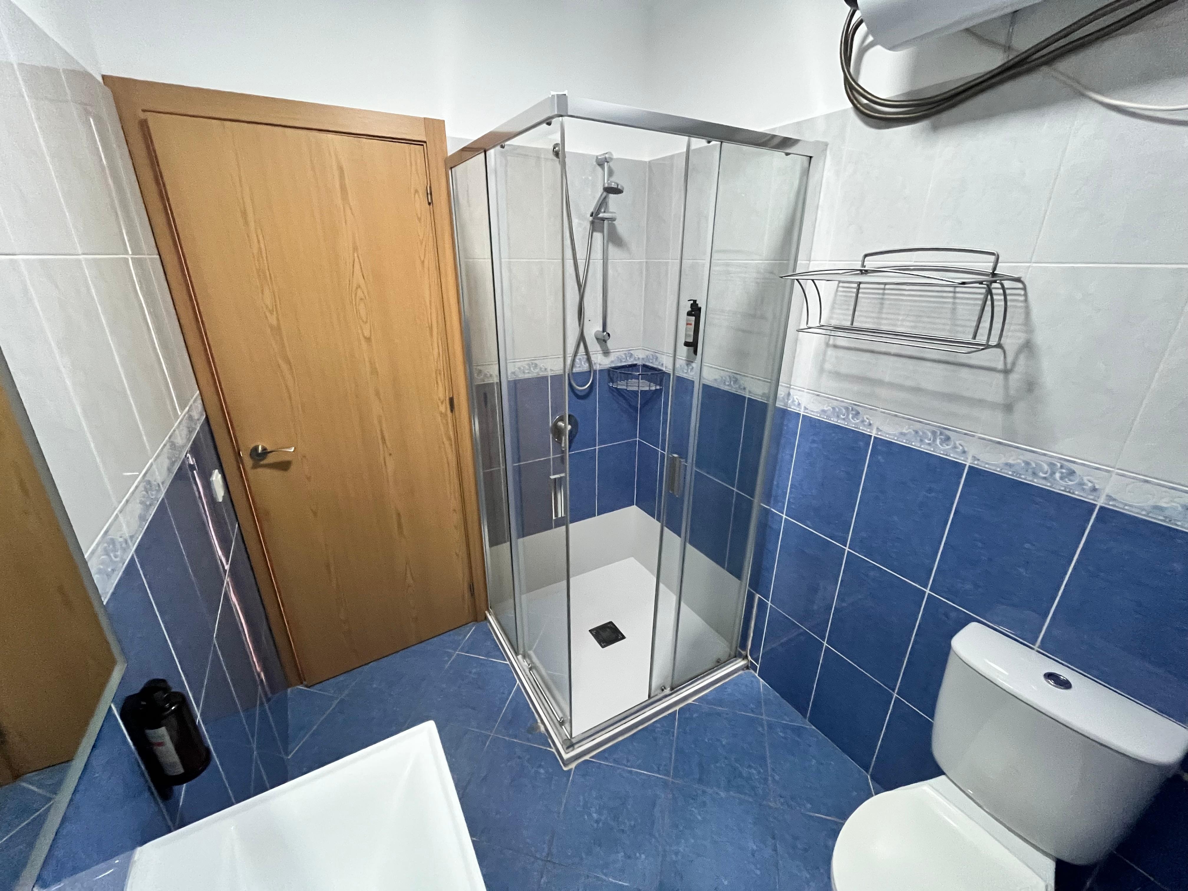 Bathroom (shower was powerfully & hot)