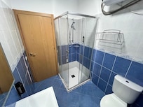 Bathroom (shower was powerfully & hot)