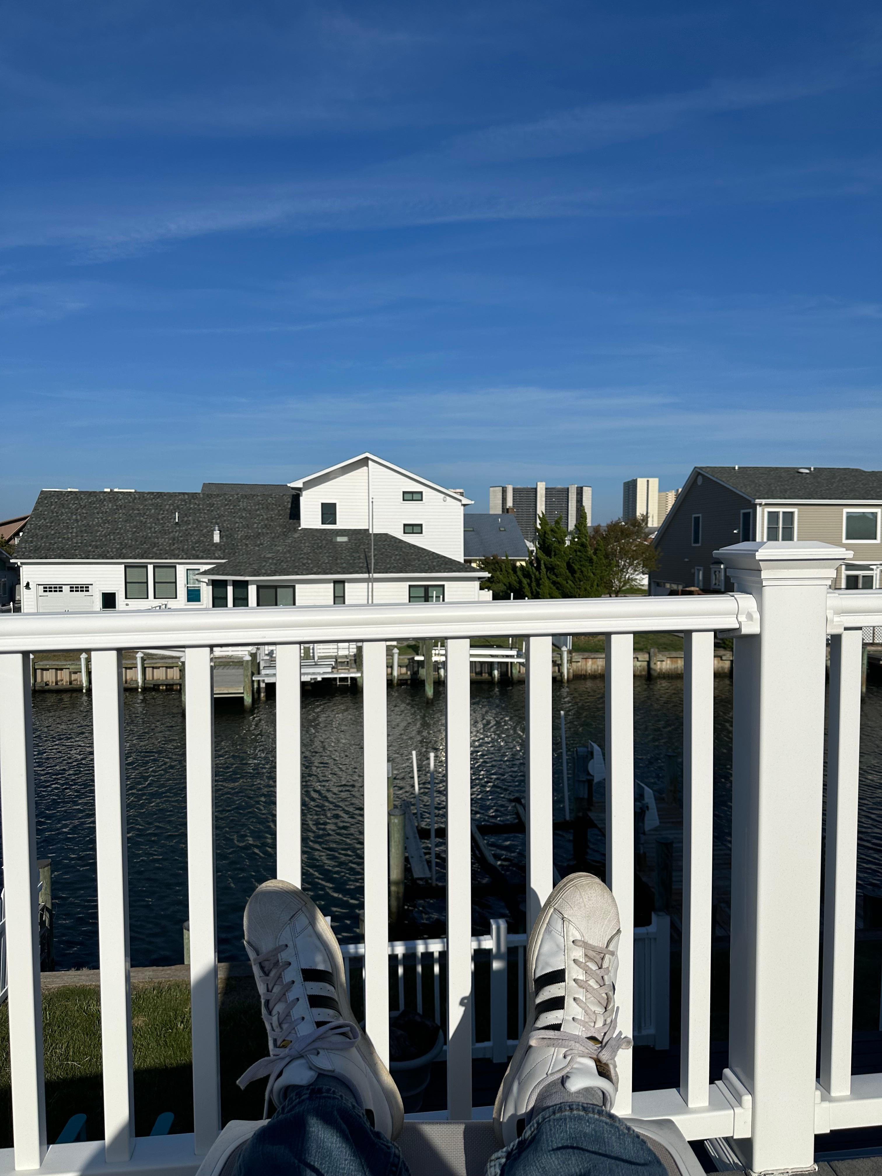 Second floor deck