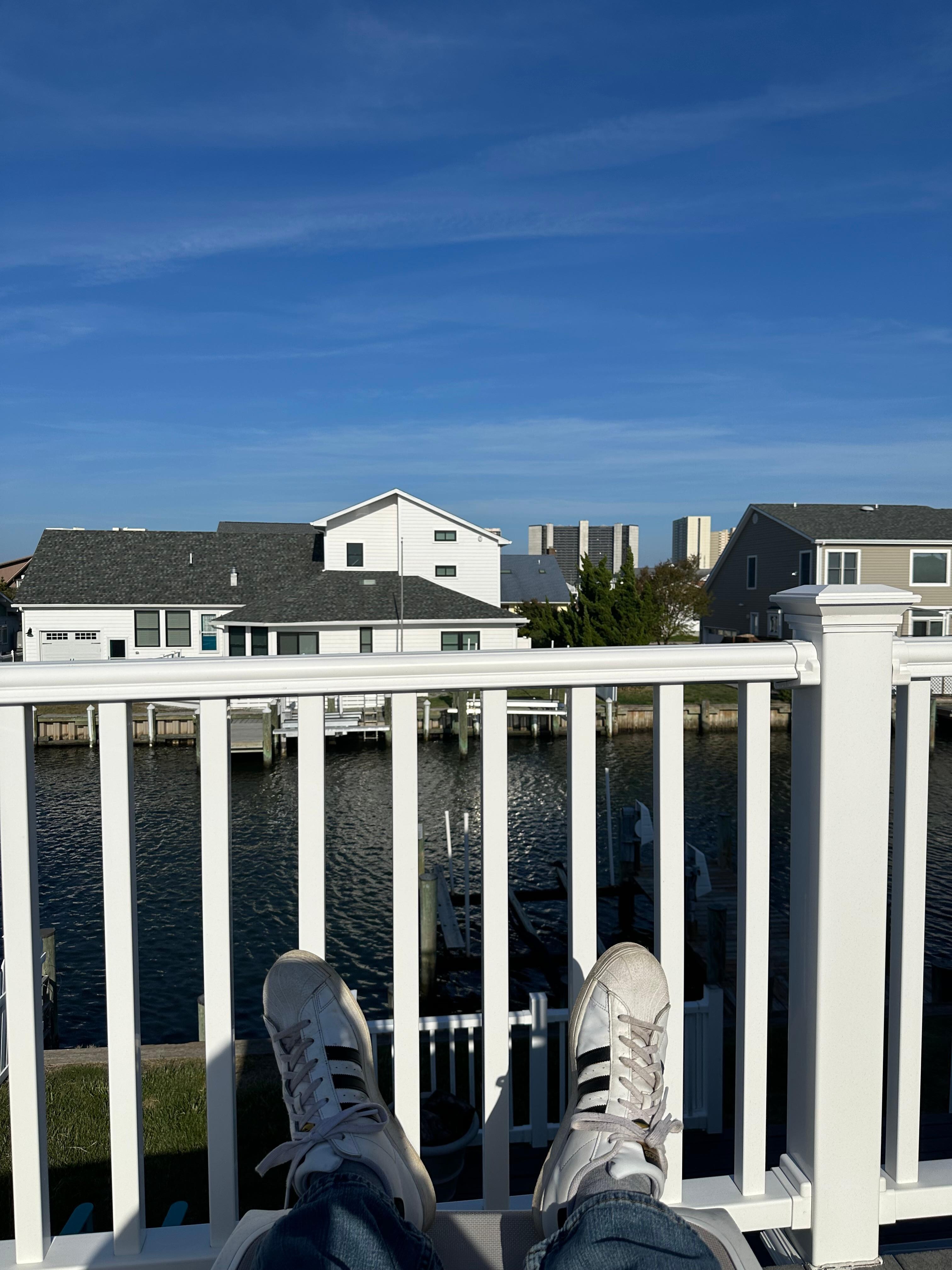 Second floor deck