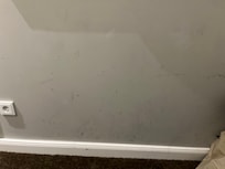 The (dirty) wall.