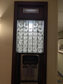 Complimentary water station