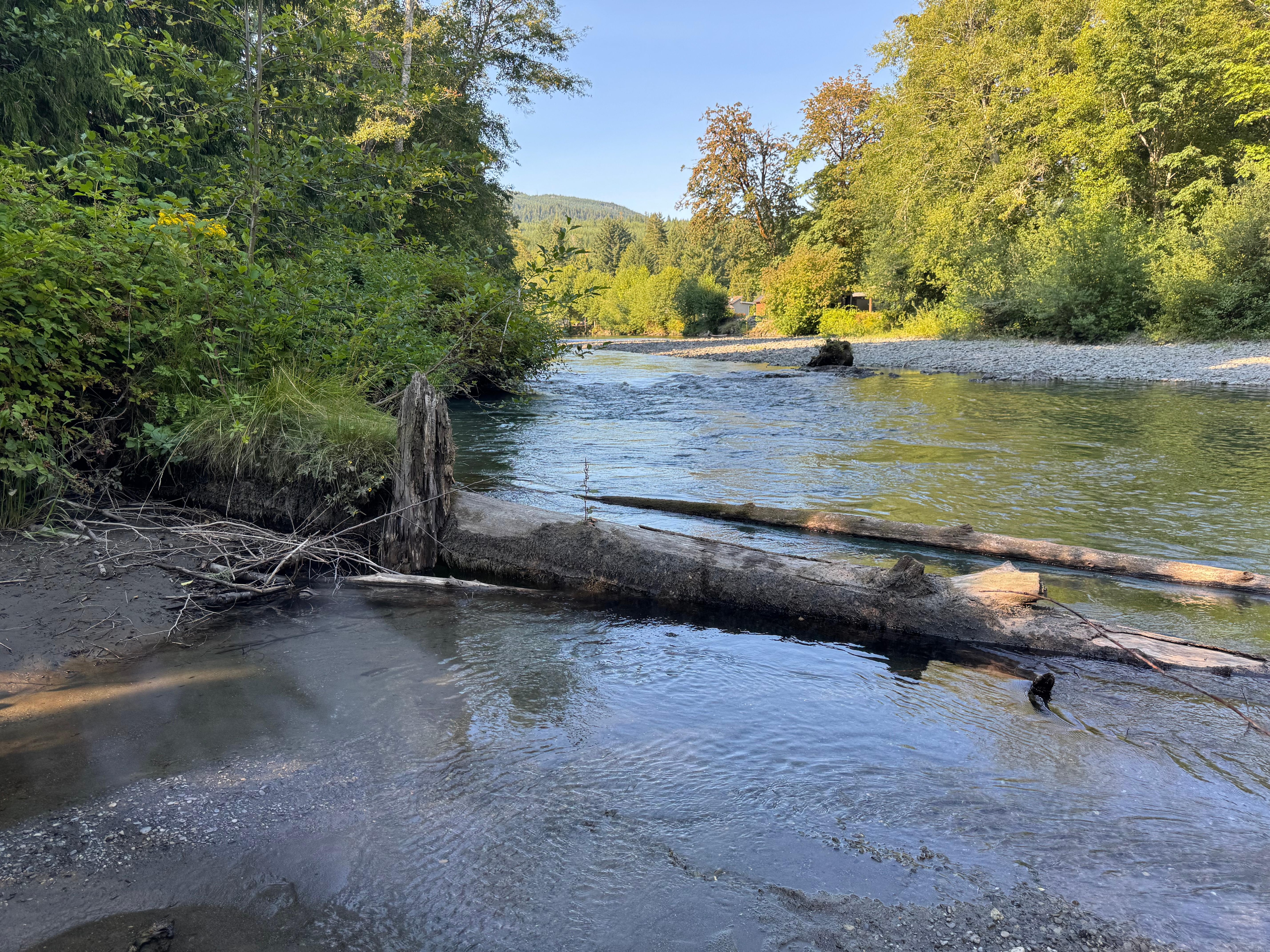 River all to ourselves!