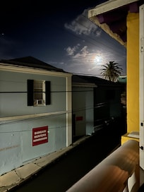 Pink Moon from the balcony
